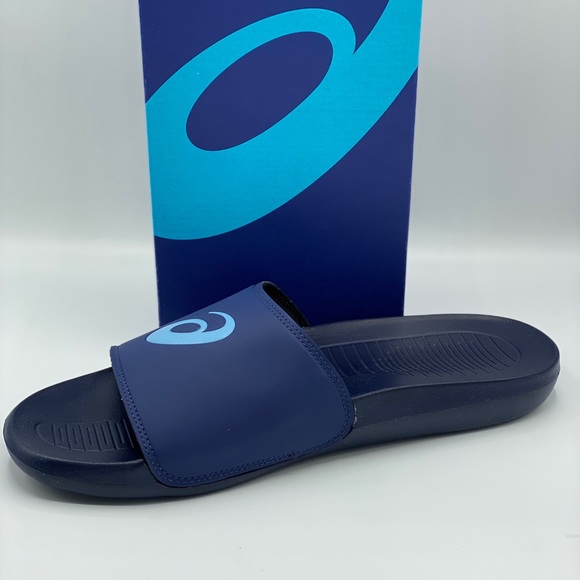 ASICS MENS SPRL SLIDE BLUE 13 - Picture 4 of 5